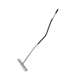 16-TINE ERGONOMIC GARDEN RAKE