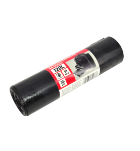 UNIVERSAL WASTE BAGS 120L 35µ 10pcs