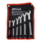 COMBINATION SPANNER SET 6pcs /8-17mm/ BLACK LINE