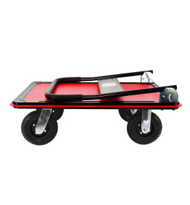 WÓZEK MAGAZYNOWY 4-KOŁOWY 350KG