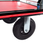 WÓZEK MAGAZYNOWY 4-KOŁOWY 350KG