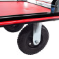 WÓZEK MAGAZYNOWY 4-KOŁOWY 350KG