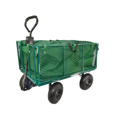 WÓZEK OGRODOWY/ TRANSPORTOWY Z POKROWCEM 300kg