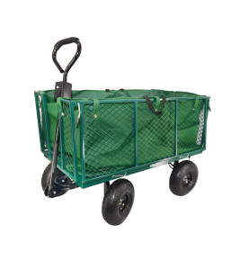 WÓZEK OGRODOWY/ TRANSPORTOWY Z POKROWCEM 300kg