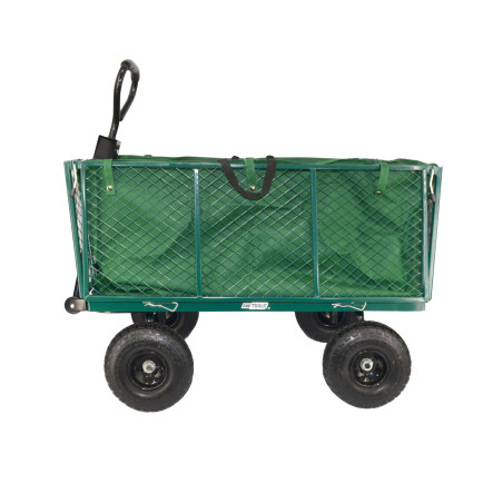 GARDEN UTILITY WAGON w/ FABRIC LINER 300kg