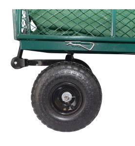 WÓZEK OGRODOWY/ TRANSPORTOWY Z POKROWCEM 300kg