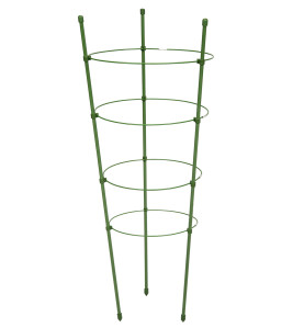 4-RING STEEL PLANT SUPPORT STAKE 120CM
