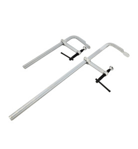 ŚCISK STOLARSKI KUTY TYP F ŚRUBOWY/ 120x400mm (22x10.6)