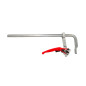 AWTOOLS ŚCISK STOLARSKI TYP F ZAPADKOWY 120x500mm (22x10.6)