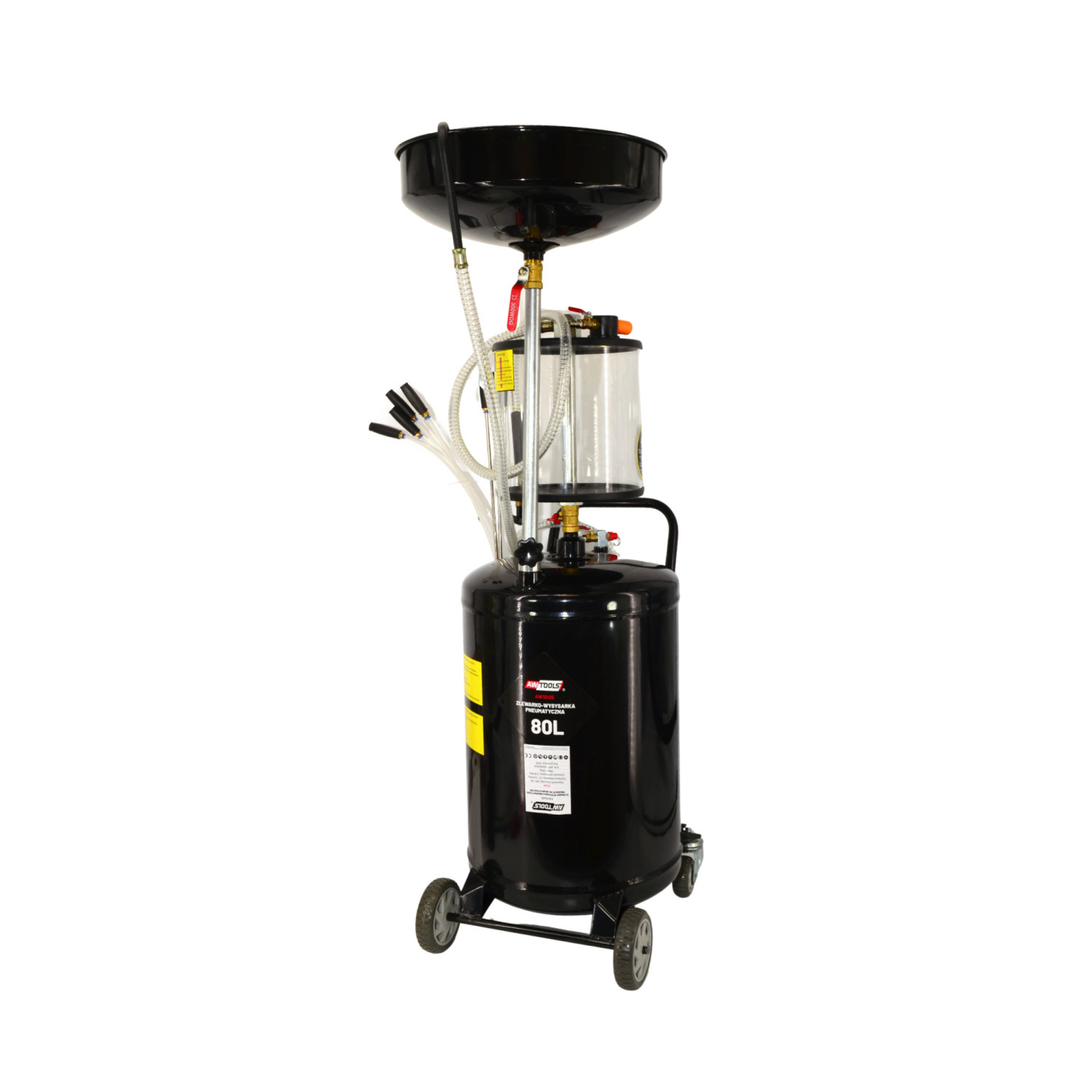 ZLEWARKO-WYSYSARKA PNEUMATYCZNA 80L