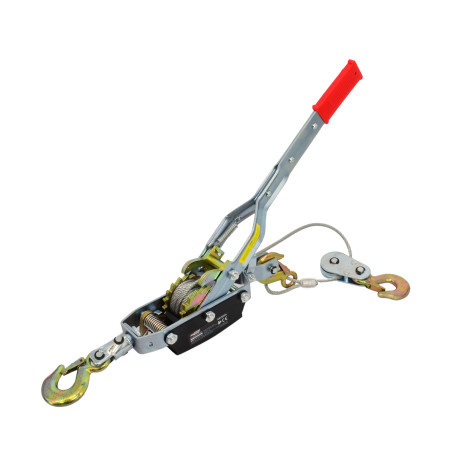 LEVER-OPERATED WIRE ROPE HOIST 4T / 3 HOOKS