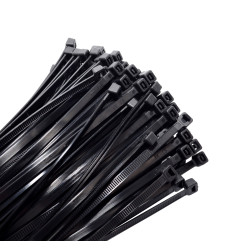 AWTOOLS OPASKA PLASTIK CZARNA 7,6x550/ 100szt.