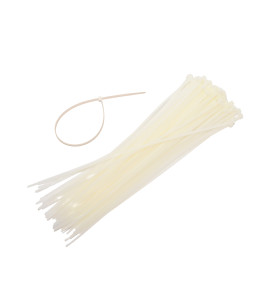 AWTOOLS OPASKA PLASTIK BIAŁA 4,8x350/ 100szt.