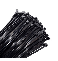 CABLE TIES BLACK 7.6x400/ 100pcs