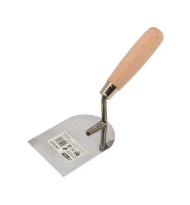 STUCCO TROWEL 80mm/ WOODEN HANDLE