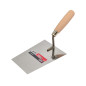TRAPEZOID TROWEL 160mm/ WOODEN HANDLE