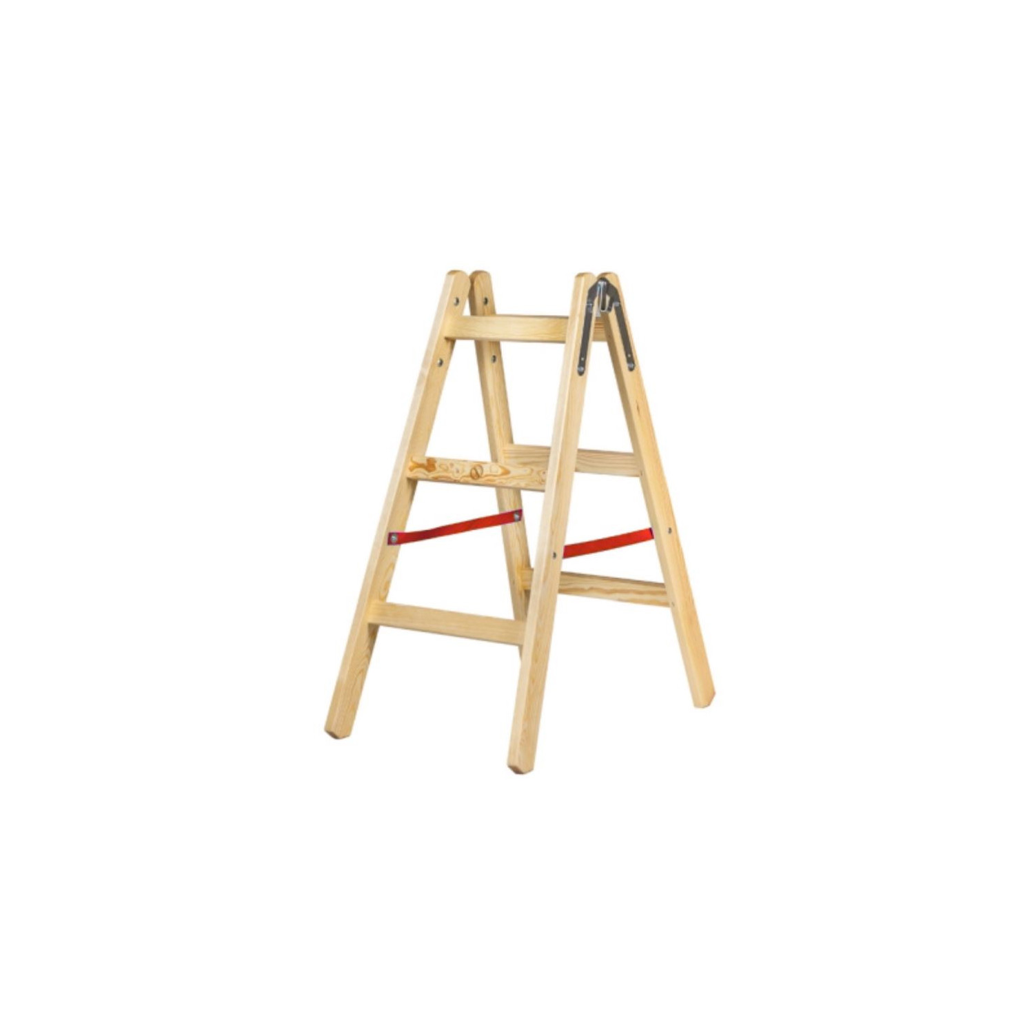 DOUBLE-SIDED WOODEN LADDER 2x3 150kg