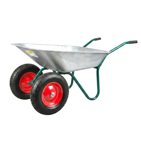 TWO-WHEELED GARDEN WHEELBARROW 100L