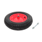 PNEUMATIC WHEELBARROW WHEEL 4.80/ 4.00-8 2PR 39x8.5cm