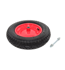 PNEUMATIC WHEELBARROW WHEEL 4.80/ 4.00-8 2PR 39x8.5cm
