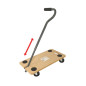 AWTOOLS WÓZEK PLATFORMA TRANSPORTOWA Z DYSZLEM 200kg