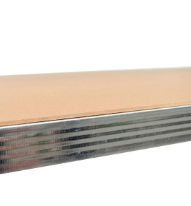 REGAŁ 5 PÓŁEK 180x90x40 NOŚNOŚĆ 100KG / 3.3MM - WCISKANY SZYBKI MONTAŻ