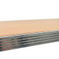 REGAŁ 6 PÓŁEK 225x90x50 NOŚNOŚĆ 300kg / 6.0mm - WCISKANY SZYBKI MONTAŻ
