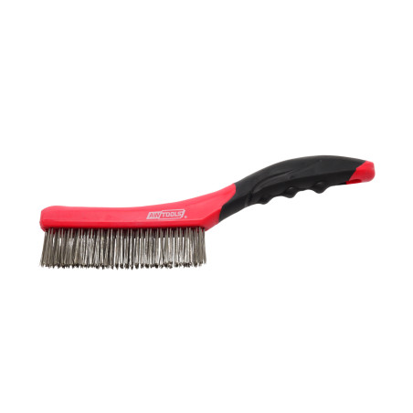 4-ROW STEEL WIRE HAND BRUSH 260mm