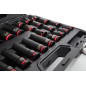 AWTOOLS ZESTAW NASADEK UDAROWYCH 1/2" 26cz./10-24mm/ KRÓTKIE I DŁUGIE BLACK LINE