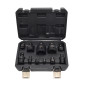 IMPACT SOCKET ADAPTER & SWIVEL SOCKET SET 11pcs BLACK LINE