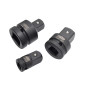 IMPACT SOCKET ADAPTER & SWIVEL SOCKET SET 11pcs BLACK LINE