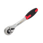 1/2" BENT RATCHET WRENCH 255mm/ TPR HANDLE BLACK LINE