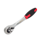 3/8" BENT RATCHET WRENCH 205mm/ TPR HANDLE BLACK LINE
