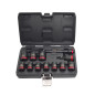 1/2" DRIVE IMPACT SOCKET & ACCESSORIES SET 13pcs/ 10-24mm/ BLACK LINE