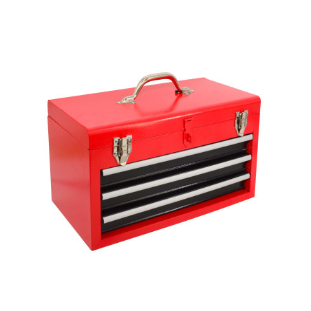 AWTOOLS SKRZYNKA NARZĘDZIOWA METALOWA 3 SZUFLADY 45x24x27cm