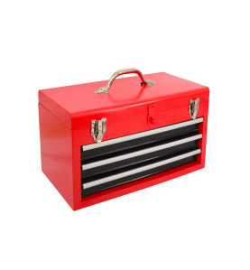 AWTOOLS SKRZYNKA NARZĘDZIOWA METALOWA 3 SZUFLADY 45x24x27cm