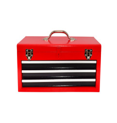 AWTOOLS SKRZYNKA NARZĘDZIOWA METALOWA 3 SZUFLADY 45x24x27cm