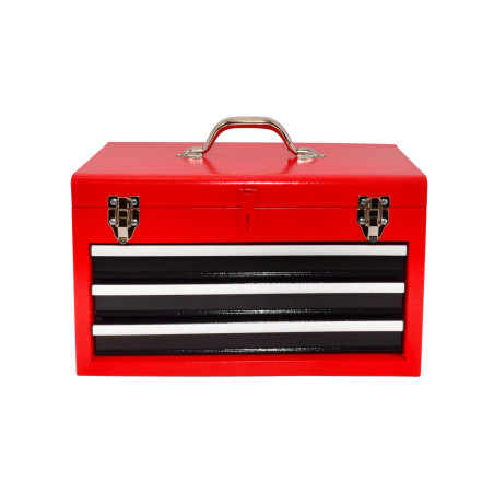 3-DRAWER STEEL TOOL CHEST 45x24x27cm