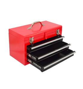 3-DRAWER STEEL TOOL CHEST 45x24x27cm