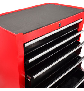 7-DRAWER ROLLING TOOL CHEST CABINET 62x33x85cm