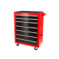 7-DRAWER ROLLING TOOL CHEST CABINET 62x33x85cm