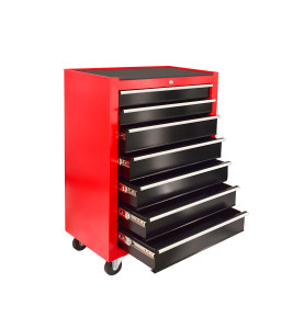 7-DRAWER ROLLING TOOL CHEST CABINET 62x33x85cm