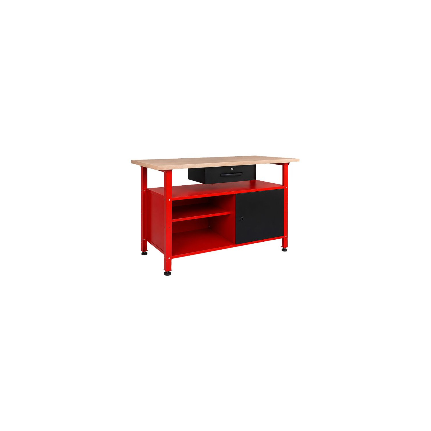 WORKBENCH w/ DRAWER & CABINET 120x60x85cm