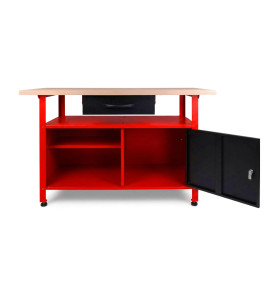 WORKBENCH w/ DRAWER & CABINET 120x60x85cm