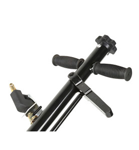 AIR/ HYDRAULIC FLOOR JACK 22T 240-535mm w/ ADAPTERS