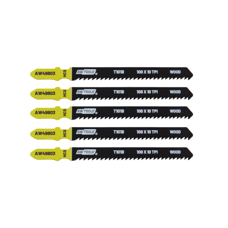 JIG SAW BLADE SET 100mm T101B /5pcs/ WOOD