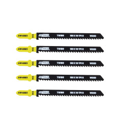 JIG SAW BLADE SET 100mm T101BR/ 5pcs/ WOOD