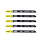 JIG SAW BLADE SET 100mm T101BR/ 5pcs/ WOOD