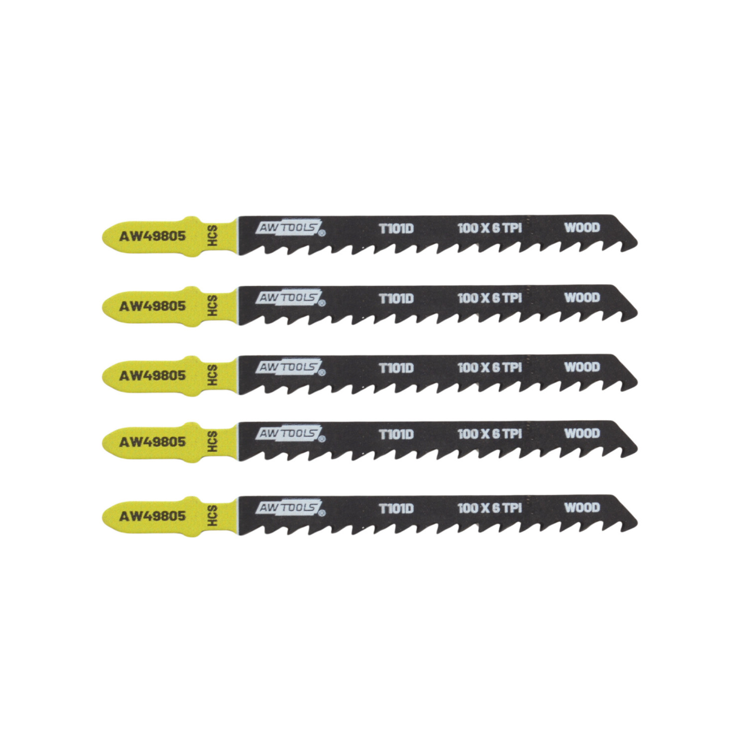 AWTOOLS BRZESZCZOT 100mm T101D /5szt. /DREWNO