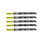 JIG SAW BLADE SET 100mm T101D/ 5pcs/ WOOD